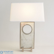 Passageway Table Lamp-Shiny Nickel-Wide Global Views настольная лампа