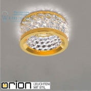 Встраиваемый светильник Orion Korb Str 10-461 gold/EBL