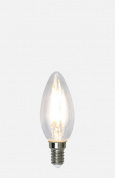 E14 LED Filament Crown Clear Globen Lighting источник света
