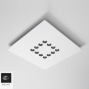 Confort Icone Потолочный светильник квадратный черный i-c-0410