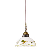 подвесной светильник цилиндрический латунный