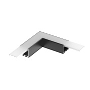 031268 Arlight Угол PLS-LOCK-H25-L90 BLACK (с экраном MAT-L)