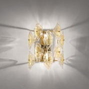 IDL Sofia 488/2A Light gold+GoldMurano настенный светильник