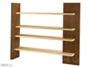 Cartesia Открытый деревянный книжный шкаф Morelato