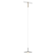 658118/1F Vibia Bind трековый светильник бежевого оттенка диаметром 25 см для гибкой трековой системы