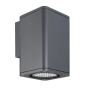 046193 Arlight Светильник LGD-EVO-WALL-S100x100-12W Warm3000 (GR, 44 deg, 230V)