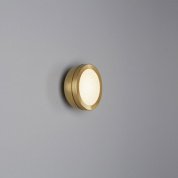 встраиваемый настенный светильник с широким ободком и равномерным свечением