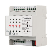 023042 Arlight Контроллер тока SR-KN041CC-DIN (12-48V, 4x350/700mA)