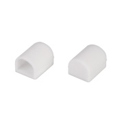 комплект глухих силиконовых заглушек для светодиодной ленты