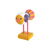 2876-2000 Birds 1967 Design House Stockholm Декоративная фигурка птицы с ярким разноцветным орнаментом