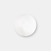 настенно-потолочный светильник белого цвета с плоским корпусом