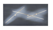Albatros Icone Накладное бра Rectangular, Bar Black, Brass i-c-0054