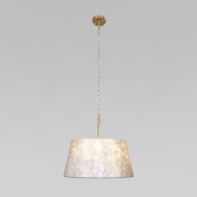 подвесной светильник с цилиндрическим текстильным абажуром