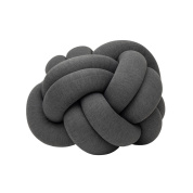 2682-1100 Design Stockholm House Knot Крупная декоративная подушка-узел серого цвета