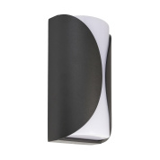 620129 Deko-Light Grumium уличный настенный светильник белый сатинированный темно-серый