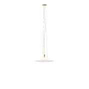 154020/1Z Vibia Flamingo подвесной светильник золотистого оттенка с округлым плафоном