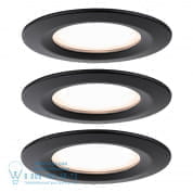 93081 LED Recessed luminaire Nova Plus Coin Basic Set Rigid Встраиваемые светильники Paulmann