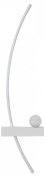 10220/2LED White L Escada Ray бра с изогнутым основанием