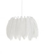 All White Feather Pendant Lamp декоративный светильник Mineheart LIG/093-W