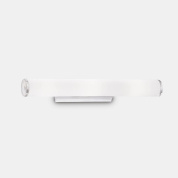 настенный светильник с вытянутым цилиндрическим корпусом из алюминия