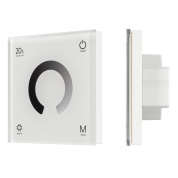 034774 Arlight Панель SMART-P4-DIM-G-IN White (12-24V, 4x3A, Sens, 2.4G)