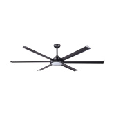 потолочный вентилятор черный с LED-подсветкой