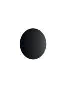 накладной светильник с круглым корпусом черного цвета