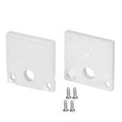 047634 Arlight Заглушка SL-SLIM20-H20 WHITE с отверстием