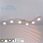 Прожектор Orion Opaldesign Str 10-374/6 gold-matt/438 opal