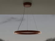 Lira Подвесной светильник из алюминия со светодиодной подсветкой Linea Light Group PID507399