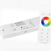 021096 Контроллер SR-2839W White Arlight (12-24 В,240-480 Вт,RGBW,ПДУ сенсор))