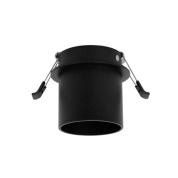 встраиваемый спот чёрного цвета