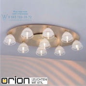 Потолочный светильник Orion Opaldesign DL 7-372/9 gold-matt/438 klar-matt