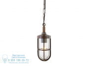 OWEL A NAUTICAL Подвесной светильник из латуни Mullan Lighting MLBP038ANTBRSCL