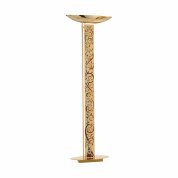 торшер с цилиндрическим абажуром