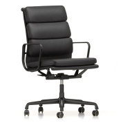 4055737298110 Soft Pad Vitra Кресло офисное чёрное с высокой спинкой