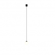 Luna Maytoni подвесной светильник P039PL-5W3K-10-B черно-белый