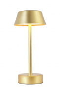 3662/501 SANTA Crystal lux Настольная лампа 1х6W LED Золото