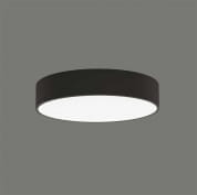 ACB Iluminacion Isia 3453/40 Потолочный светильник Textured Black, LED 1x40W 3000K 3660lm, Integrated LED, Casambi