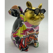 56716 Graffiti Flying Pig 16cm Kare design статуэтка