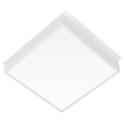 встраиваемый квадратный потолочный светильник для ячеечных потолков формата 200 на 200