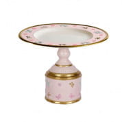 Butterfly pastel pink medium footed cake stand подставка для торта, Villari