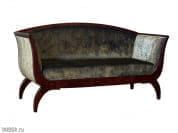 Biedermeier Небольшой диван из ткани Morelato
