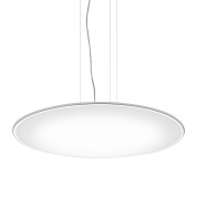 подвесной светильник с плоским дисковым плафоном