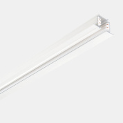 трехфазный трековый шинопровод белого цвета для потолочного монтажа