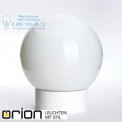 Подсветка зеркала Orion Opo DL 60W weiss/Glas 60W opal