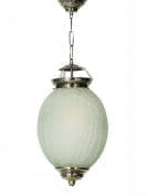 Chandni Crackle Oval Big Hanging Light подвесной светильник FOS Lighting Chandni-CRK-B-HL1