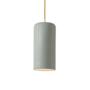IN-ES019GR-O In-es Artdesign Candle подвесной светильник цилиндрической формы с матовым абажуром