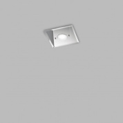 Metal Lux Dado PL 1L современный квадратный потолочный светильник с одной лампой прозрачное зеркало 259.301.01