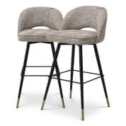 115283 Bar Stool Cliff set of 2 Барный стул Eichholtz